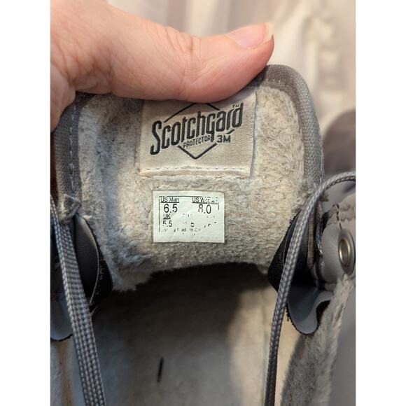 Vans Suede High Top Scotchgard (Rabbit/Frost Gray) Size Mens 6.5 Womens 8 UK 5.5 - Picture 9 of 10